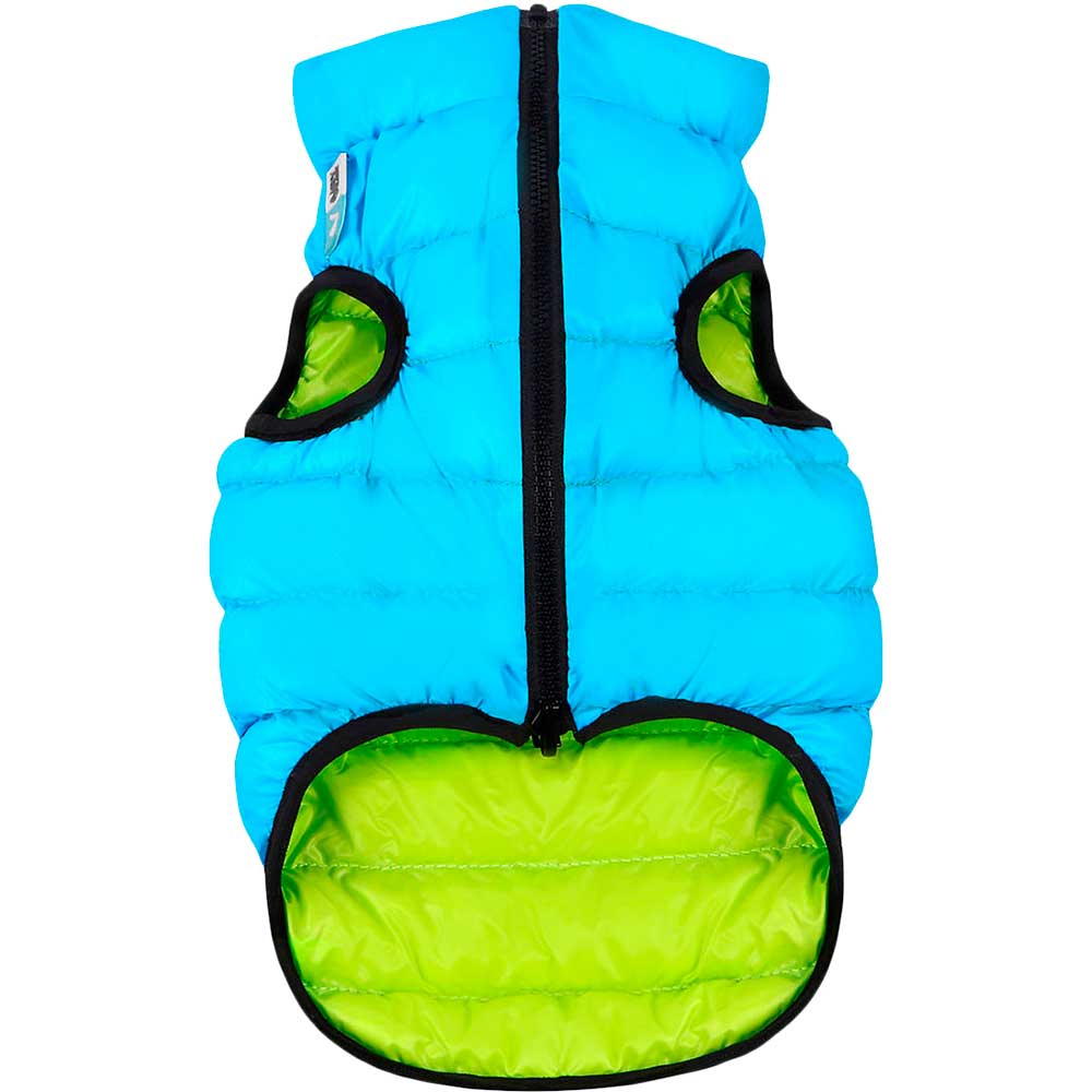 

Куртка для собак AIRYVEST XS 30 Green/Blue (1592), Курточка двостороння, XS 30, салатово-блакитна