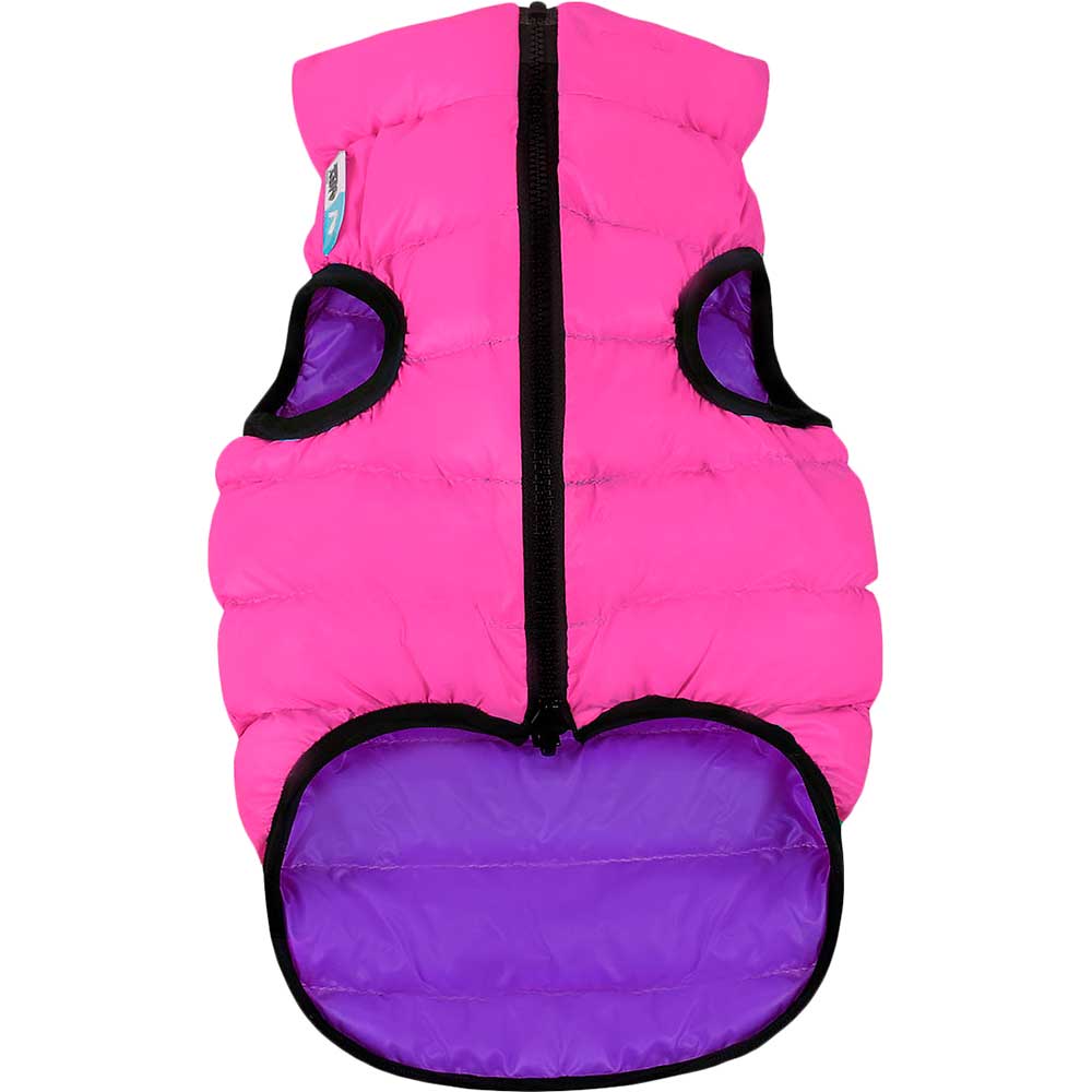 

Куртка для собак AIRYVEST XS 25 Pink/Violet (1587), Курточка двостороння, XS 25, рожево-фіолетова