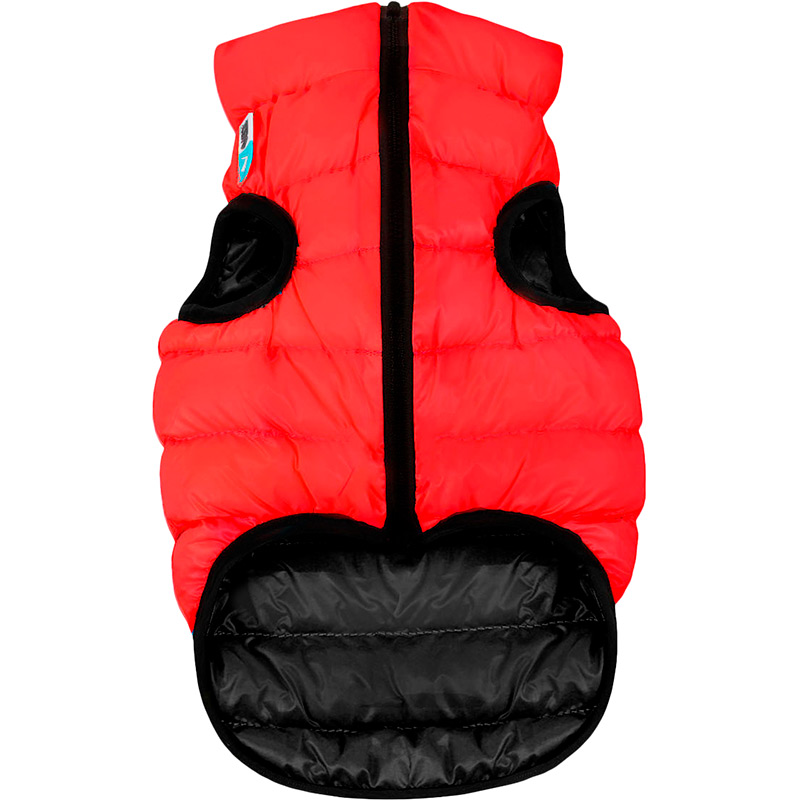 

Куртка для собак AIRYVEST XS 30 Red/Black (1589), Курточка двостороння, XS 30, червоно-чорна