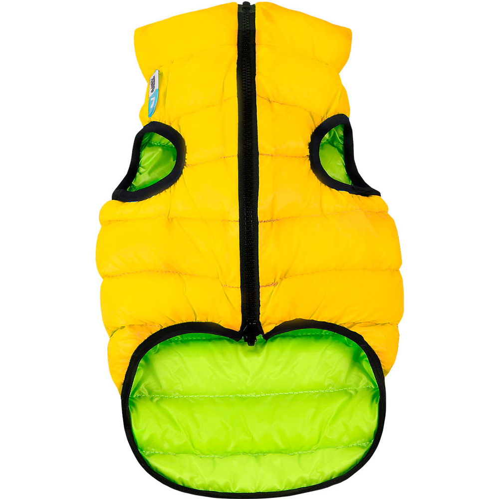 

Куртка для собак Airy Vest XS 22 Yellow/Green (1712), Курточка двостороння, XS 22, салатово-жовта