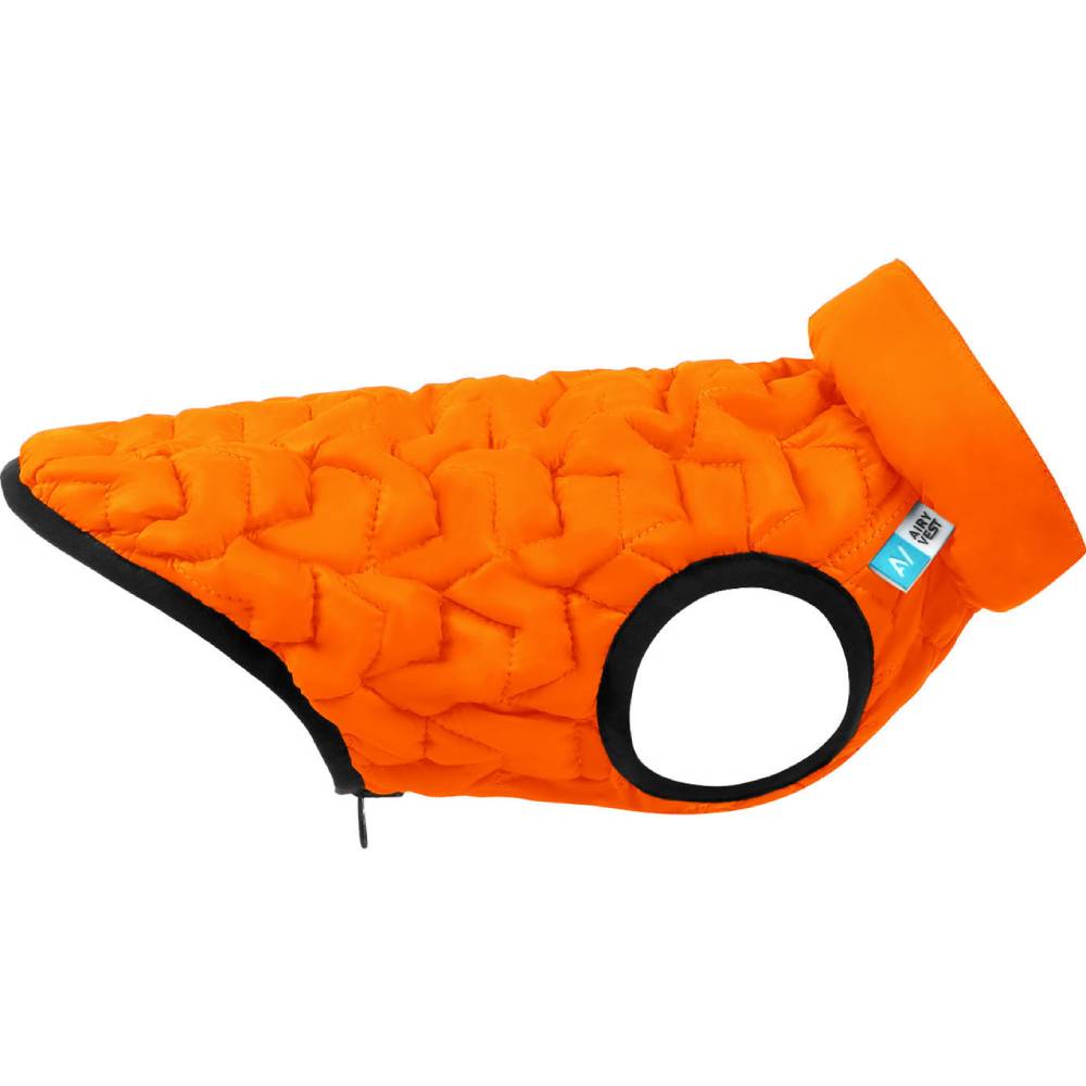 

Куртка двухсторонняя для собак AIRYVEST UNI M 43 Оранжево-черный (2549), Куртка двостороння UNI, M 43, помаранчево-чорна