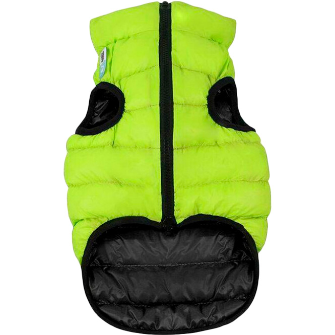 

Куртка для собак AIRYVEST двусторонняя M 40 Green/Black (1847), Курточка двостороння, М 40, cалатово-чорна