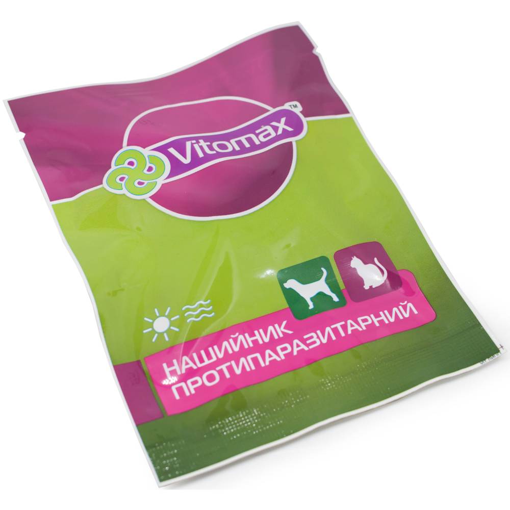 Ошейник VITOMAX Еко против блох и клещей для кошек 35 см (4820150200145) Предназначение от внешних паразитов