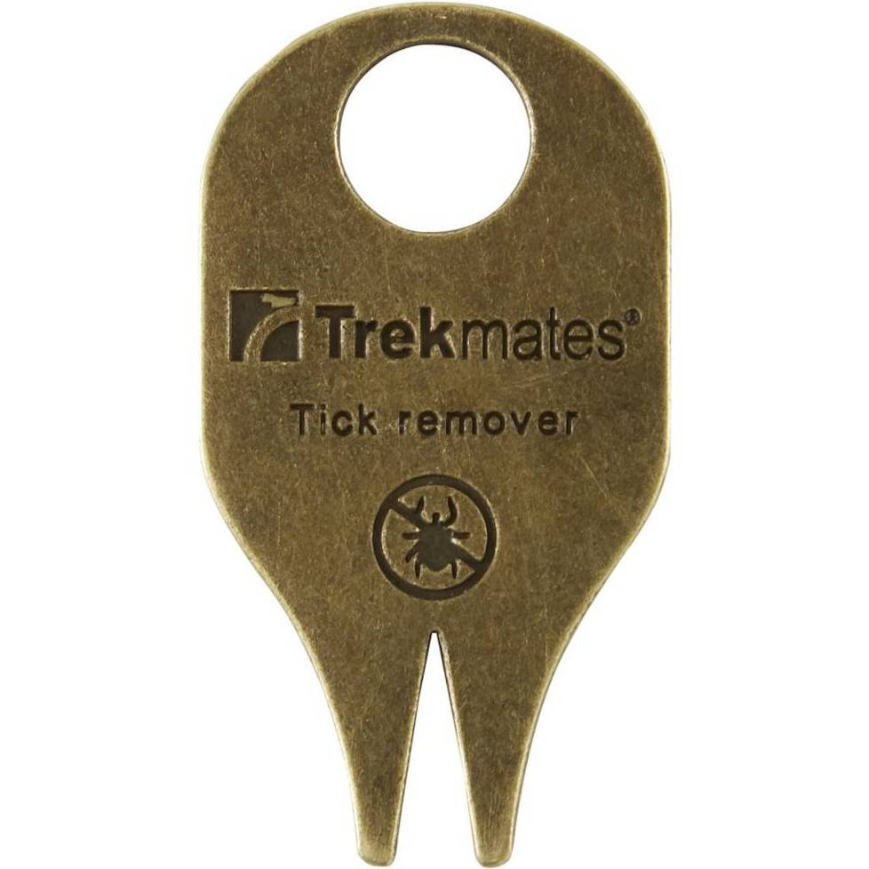 Пинцет для извлечения клещей TREKMATES Tick Remover TM-006303 brass O/S Серый (015.0772)