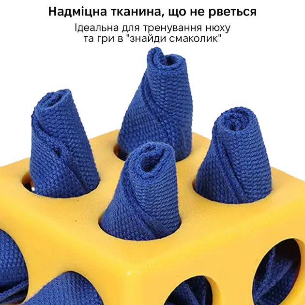 Игрушка для собак INSPIRE 10x10x10 см Blue (TMPT065-blue) Тип  интерактивная игрушка