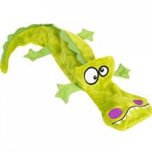 Игрушка для собак GIGWI Plush Крокодил с 4-мя пищалками 38 см (75021)