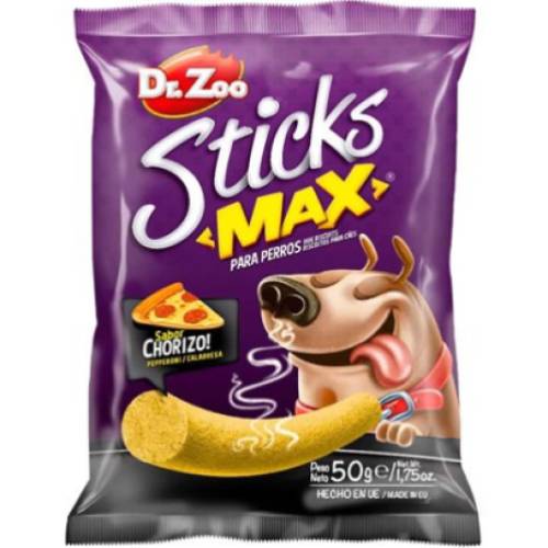 Палочки DR ZOO Sticks max со вкусом Пеперони 50 г (7798182082527)