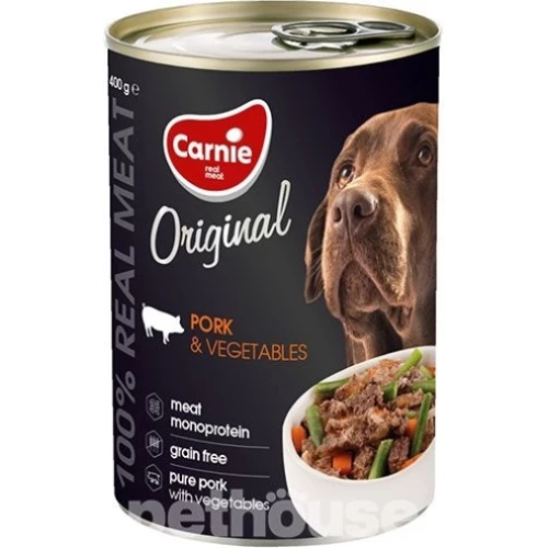 Вологий корм для собак CARNIE ORIGINAL Mono Protein Яловичина з овочами 800 г (4820255193472) Вологий корм для собак CARNIE ORIGINAL Mono Protein Яловичина з овочами 800 г (4820255193472)