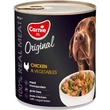 Вологий корм для собак Carnie Original Mono Protein Курка з овочами 800 г (4820255193557)