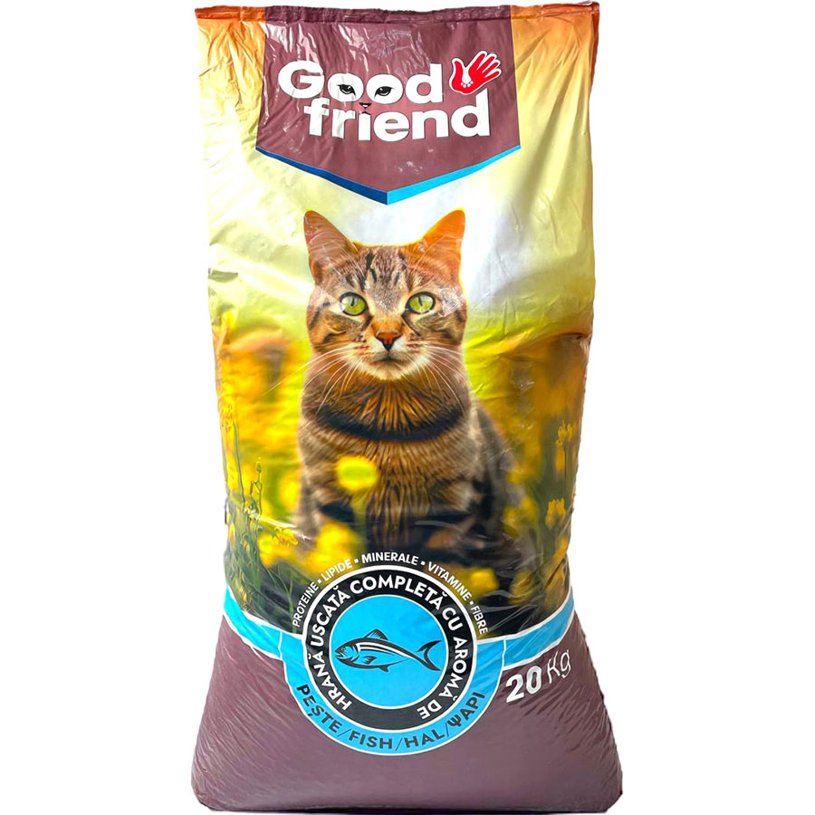 Сухой корм для кошек Good Friend CAT со вкусом рыбы (5941878203788)