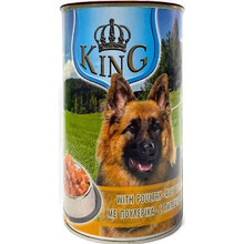 Консерва для собак KING DOG курка 1,24 кг (5999563942085)