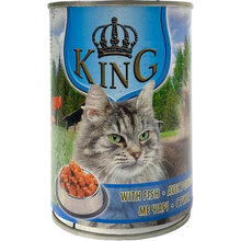 Консерва для котів KING CAT риба 415 г (5999563942559)