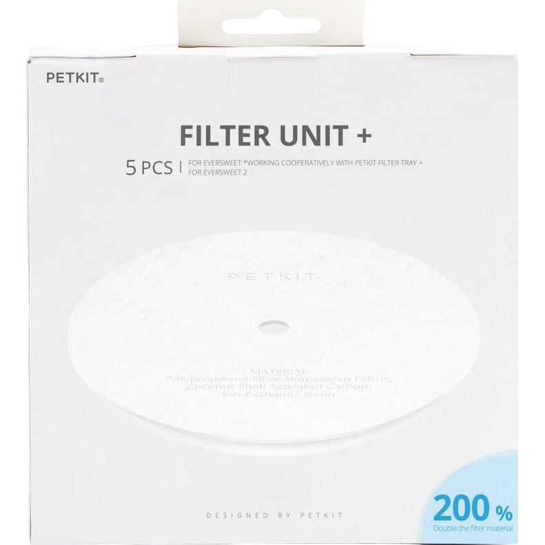 Фото 2 Змінний фільтруючий елемент PETKIT для напувалок FOUNTAIN FILTER UNIT 3.0 5 шт (P4161)