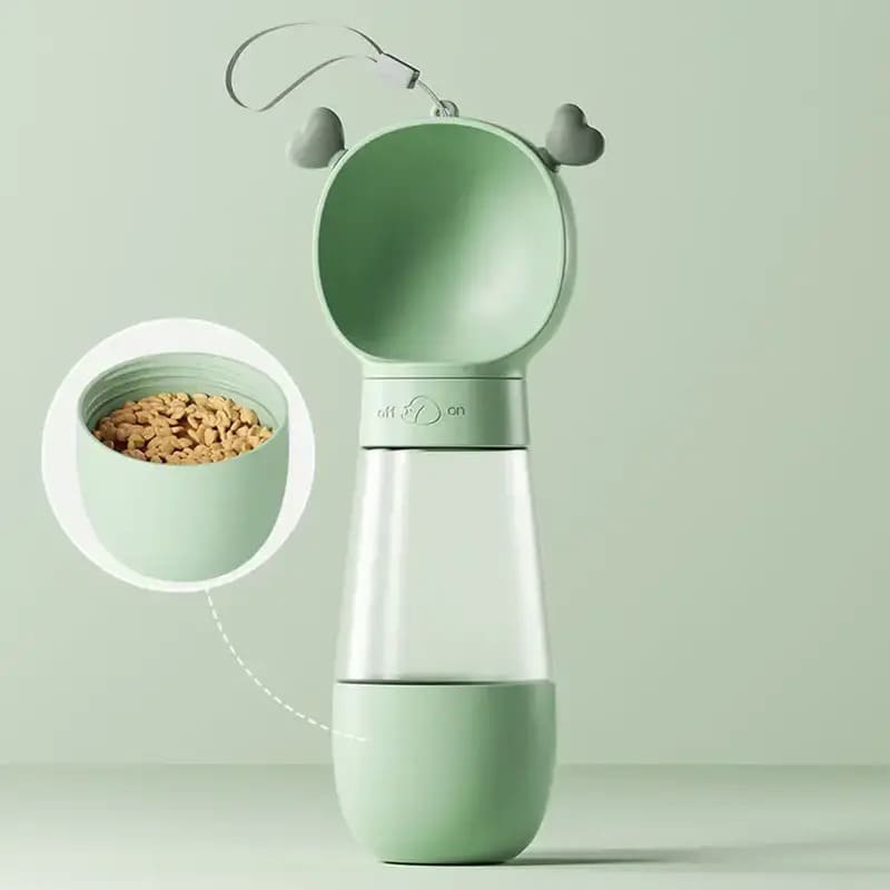 Поїлка CATSMASTER HIPIDOG Portable Pet Bottle 600 мл Green (2203SPBL9832 зелена) Тип напувалка