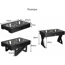 Годівниця для тварин INSPIRE TM-B036 Black