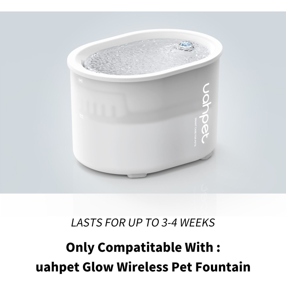 Поїлка для тварин UAHPET Glow Wireless Pet Fountain UYSJ05QD Об'єм 2