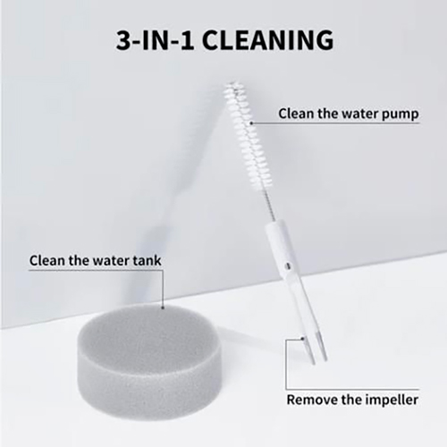 Набір для чищення PETKIT Cleaning Set 2 (PK2301) Особливості Набір сумісний з усіма розумними напувалками PETKIT; Інструменти мають ергономічні ручки з отворами для підвішування; Компактні розміри дозволяють брати його з собою в дорогу або зберігати в ящику без зайвого простору