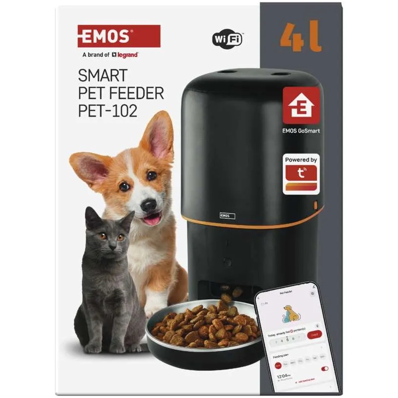 Фото 16 Автоматична годівниця EMOS GOSMART 4 л (H6002)