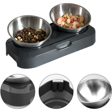 Миска подвійна для тварин LAPKA (LPK-27)