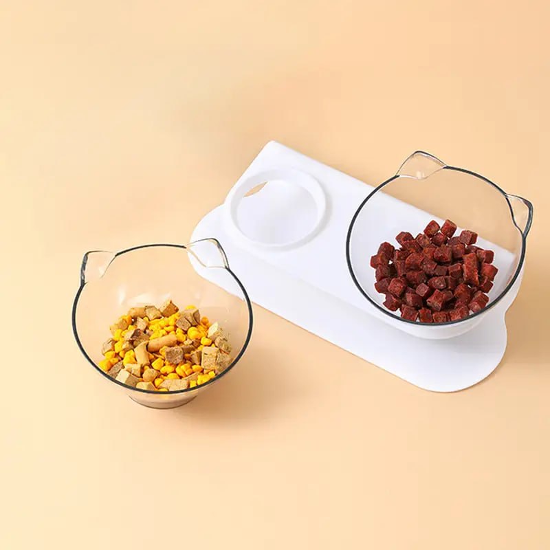 Зовнішній вигляд Годівниця подвійна ME&PET Transparent (NMP060)