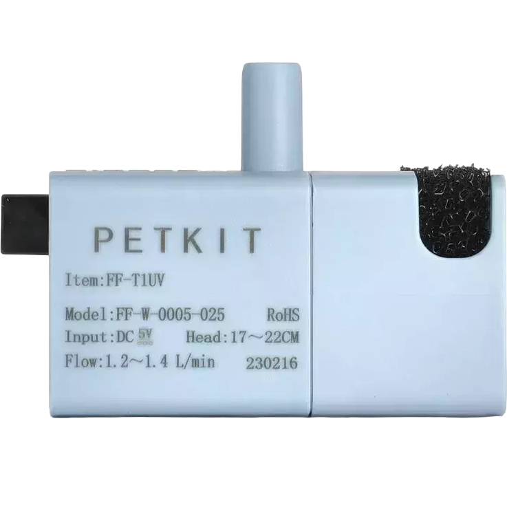 Водяний насос PETKIT Wireless Water Pump UVC EVERSWEET 3 PRO (6975069301846) Особливості Подвійна фільтрація води, захист від висихання, датчик рівня води, обробка води ультрафіолетовим світлом