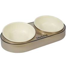 Годівниця подвійна ME&PET White (NMP28-1)