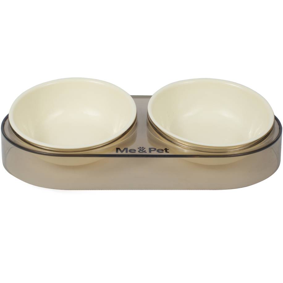 Годівниця подвійна ME&PET White (NMP28-1) Тип годівниця