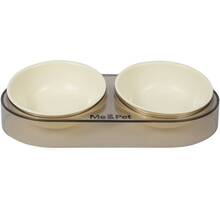 Годівниця подвійна ME&PET White (NMP28-1)