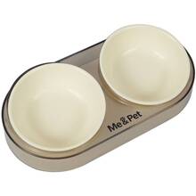 Годівниця подвійна ME&PET White (NMP28-1)