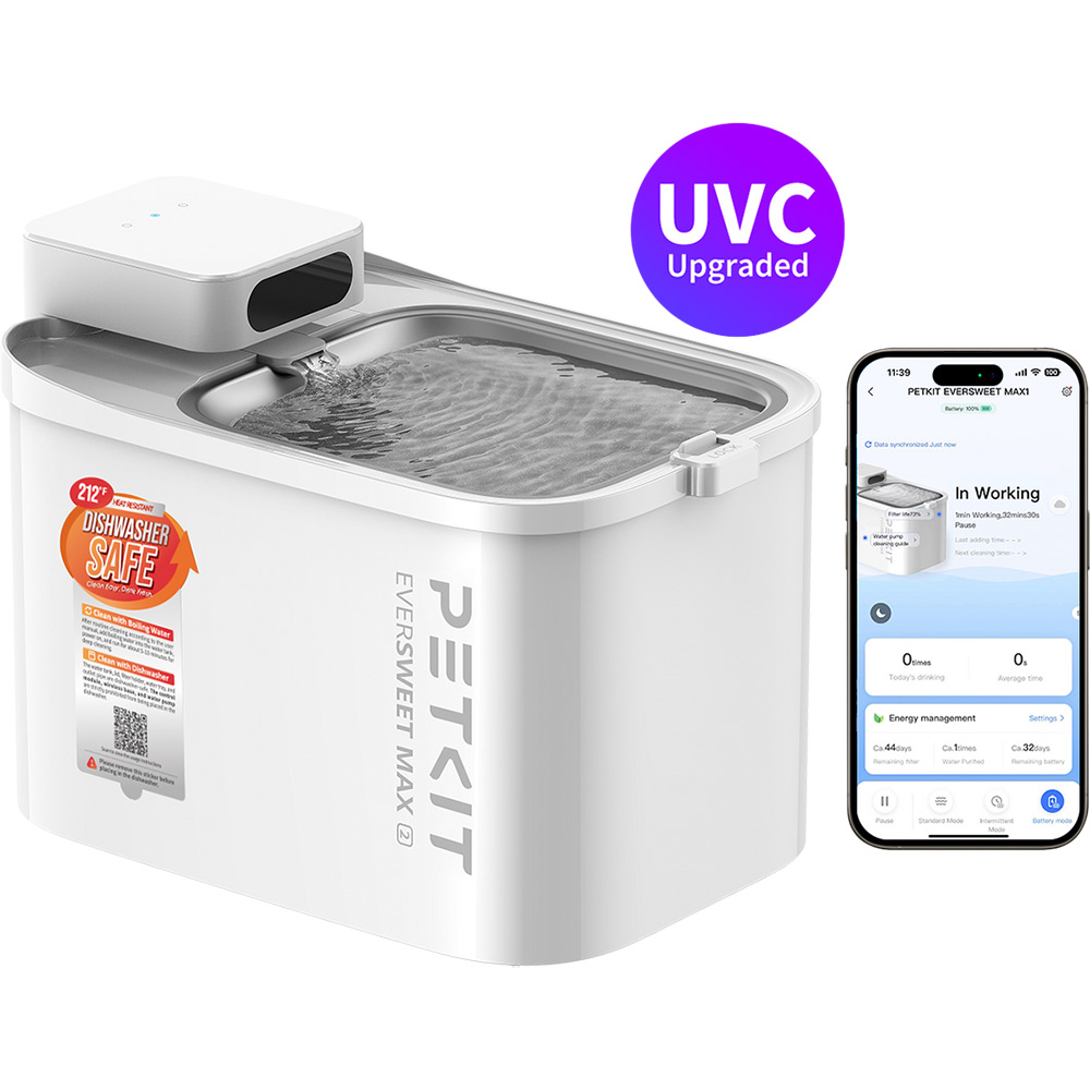 Поилка PETKIT Eversweet MAX 2 White P4116 (UVC) Тип автоматическая поилка