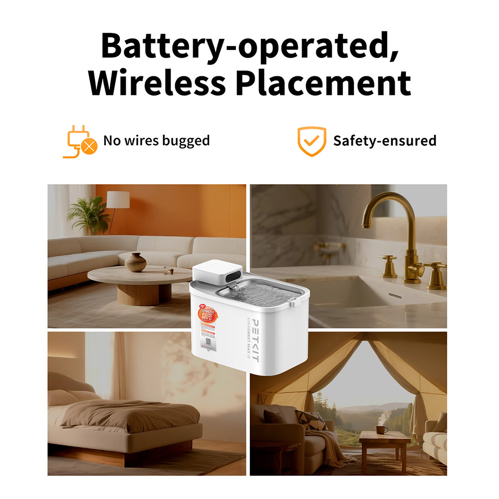 Внешний вид Поилка PETKIT Eversweet MAX 2 White P4116 (UVC)