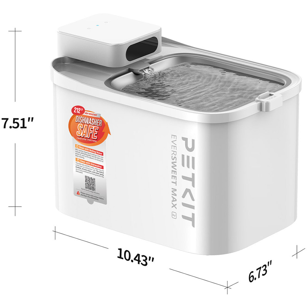 Обзор Поилка PETKIT Eversweet MAX 2 White P4116 (UVC)