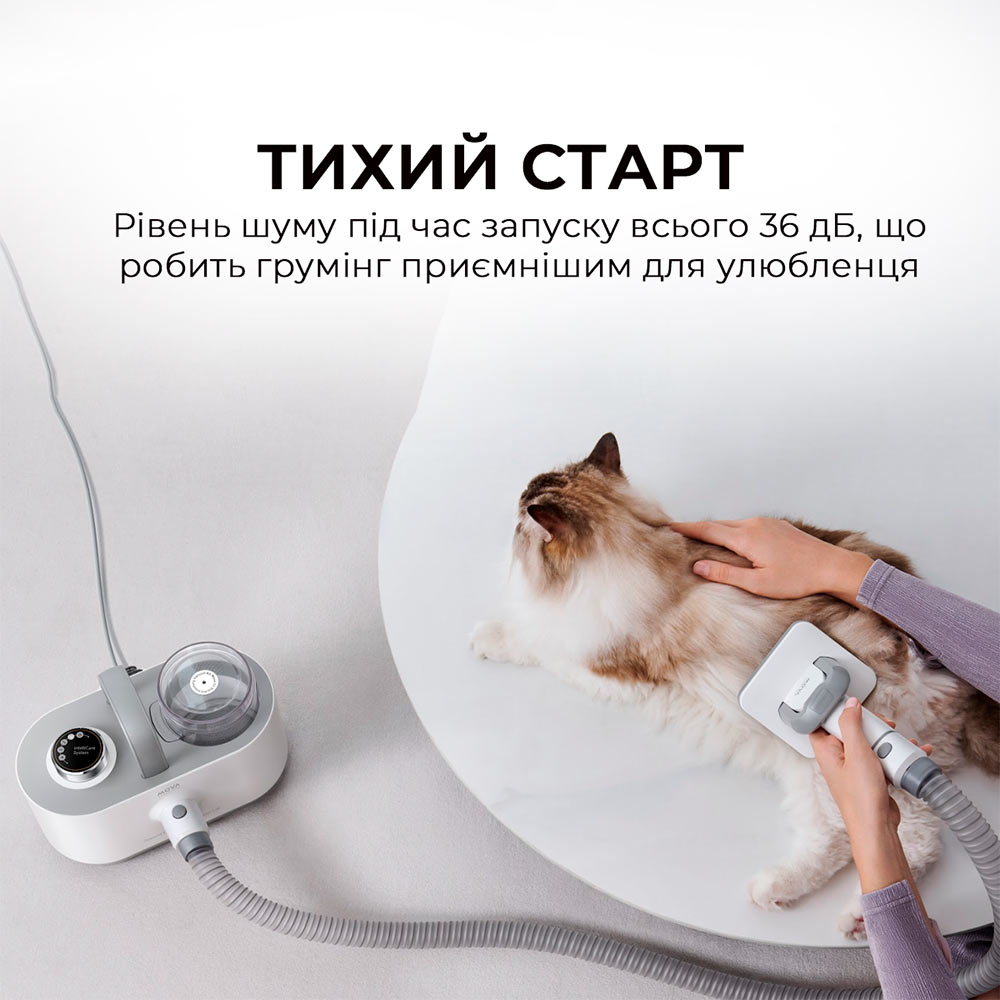 Набір для грумінгу MOVA Pet Grooming G1Pro (CH2) Додатково Контейнер для пилу 1 л