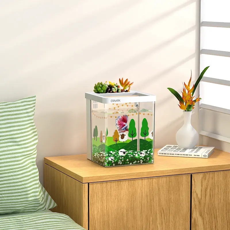 Розумний акваріум ERAARK Smart Fish Tank MINI 5 л (4106) Об'єм 5