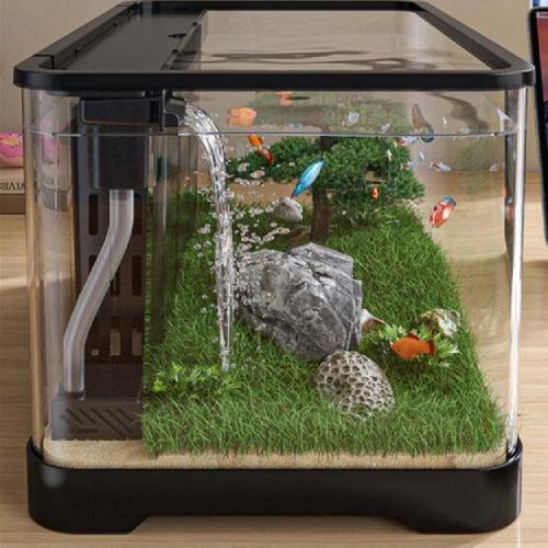 Зовнішній вигляд Акваріум Xiaomi QUANGELazy Fish Black (Ф33482)