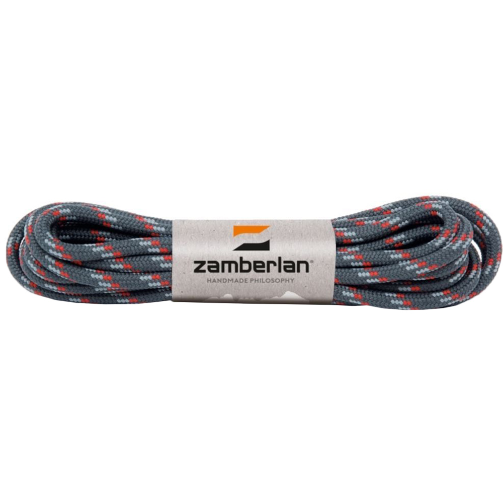 Шнурки ZAMBERLAN Round Laces 205 см 085 Grey/Red (006.2791)