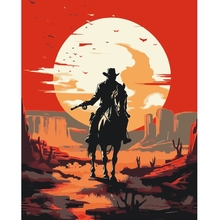 Картина по номерам ARTCRAFT Вестерн 40 х 50 см (10153-AC)