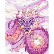 Картина по номерам ARTCRAFT Фиолетовый дракон 40х50 см (16089-AC)
