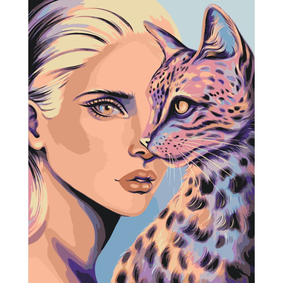 Картина по номерам ARTCRAFT Загадочные красотки by Polina Skurykhina 40x50 см (10130-AC)