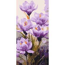 Картина по номерам ARTCRAFT Крокусы 40 х 80 см (13096-AC)