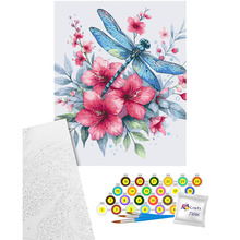 Картина за номерами ARTCRAFT Бабка в кольорах 40 х 50 см (11693-AC)