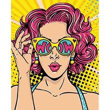Картина по номерам ARTCRAFT Wow girl 40х50 см (504024-NC)