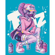 Картина за номерами ARTCRAFT Style girl 40 x 50 см (10218-AC)