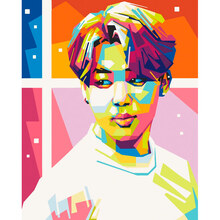 Картина по номерам ARTCRAFT Jimin. Art Prints 40 x 50 см (10269-AC)