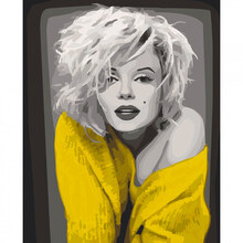 Картина за номерами ARTCRAFT Мерилін Монро 40 x 50 см (10290-AC)