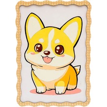 Картина по номерам PUZZLEOK Корги 29 х 21 см (Puz-22941)