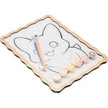 Картина по номерам PUZZLEOK Корги 29 х 21 см (Puz-22941)