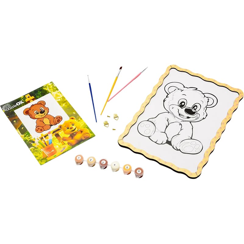 Картина за номерами PUZZLEOK 29 х 21 см (Puz-22942) Сюжет  тварини