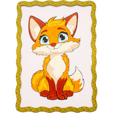 Картина по номерам PUZZLEOK Лисичка 29 х 21 см (Puz-22959)