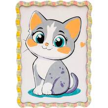 Картина по номерам PUZZLEOK Котик 29 х 21 см (Puz-22945)